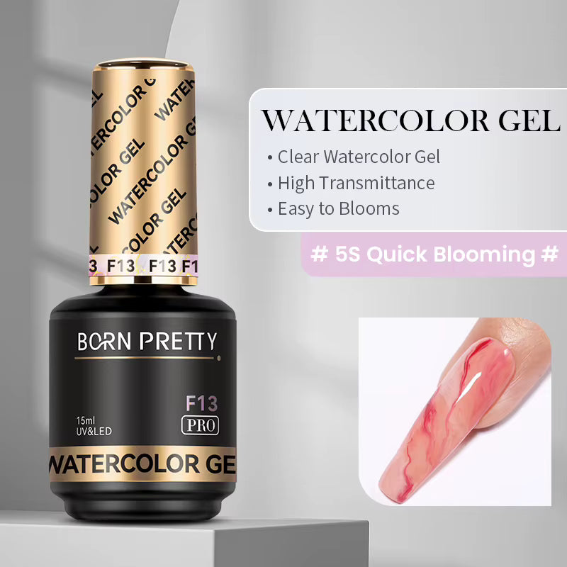 Watercolor gel - BORN PRETTY 15ml – Kahoku tahiti